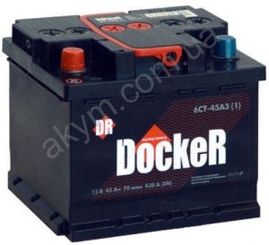 Аккумуляторы автомобильные Корпорация "Веста"- DOCKER 
