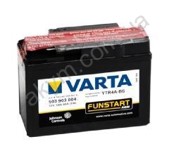 Мото аккумуляторы YTR4A-BS 