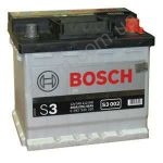 BOSCH  0092S30020, Аккумулятор автомобильный 12V Bosch S3 002 45 Ач, (545 412 040) 207х175х190, 400А