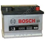 BOSCH 0092S30040, Аккумулятор автомобильный 12V Bosch S3 004 53 Ач, (553 400 047) 242х175х175, 470А
