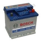 BOSCH 0092S40020, Аккумулятор автомобильный 12V Bosch S4 002 Silver 52 Ач, (552 400 047) 207х175х190, 470А