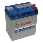 BOSCH 0092S40180, Аккумулятор автомобильный 12V Bosch S4 018 Silver 40 Ач, (540 126 033) 187x127x227, 330A, B00, Asia, тонкие клеммы