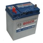 BOSCH 0092S40190, Аккумулятор автомобильный 12V Bosch S4 019 Silver 40 Ач, (540 127 033) 187x127x227, 330A, B00, Asia, тонкие клеммы