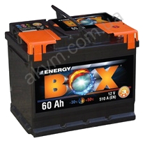 Автомобильный аккумулятор ENERGY BOX, купить в Киеве аккумулятор Енерджи Бокс.