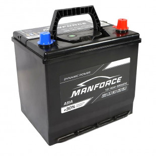 Автоаккумулятор MANFORCE Asia 60Ah 600A R+ SMF – для сложных условий