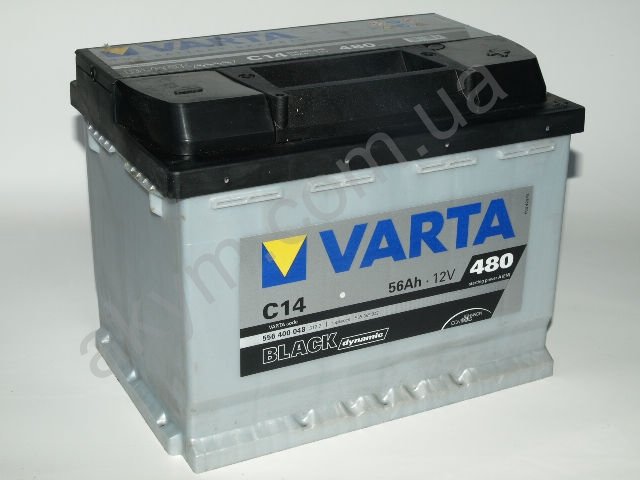 VARTA BLACK Dynamic 12V 556400048