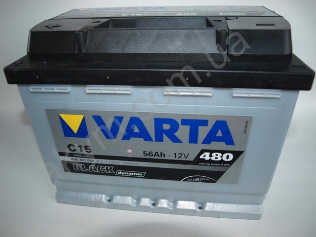 VARTA BLACK Dynamic 12V 556401048