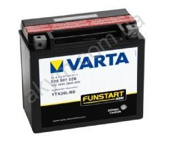 VARTA moto AGM 12V 518901026 YTX20L-4 YTX20L-BS
