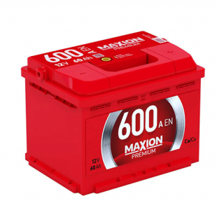 Аккумулятор MAXION Premium 60Ah R+ — купить АКБ 60 А/ч в Киеве