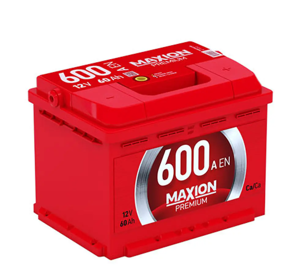 Аккумулятор MAXION Premium 60Ah R+ — купить АКБ 60 А/ч в Киеве