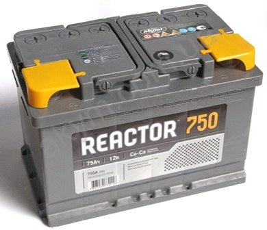 Купить аккумулятор Reactor 6СТ 75