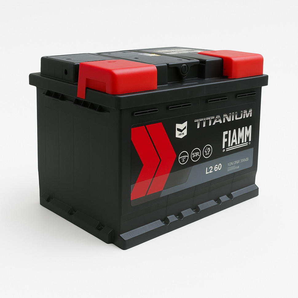 FIAMM Titanium Black Asia 60Ah L+ — автоаккумулятор с гарантией