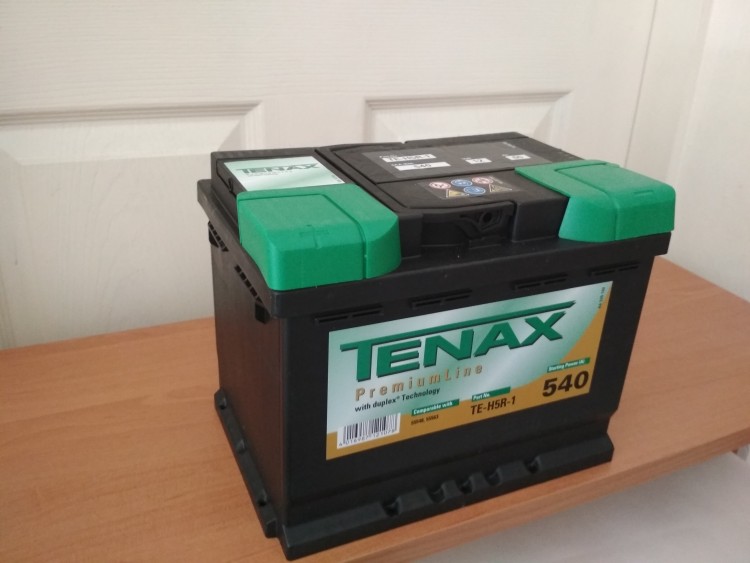 Аккумулятор автомобильный TENAX PREMIUM 60 Ач, 242x175x190, 540