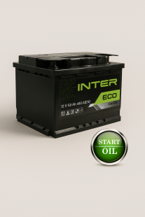 АКБ INTER Eco 60Ah полярность R+ - лучшая цена с доставкой