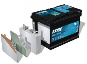 Аккумулятор exide ek950