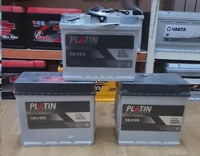 Аккумулятор PLATIN Silver 55Ah 520A R+ (правый +)