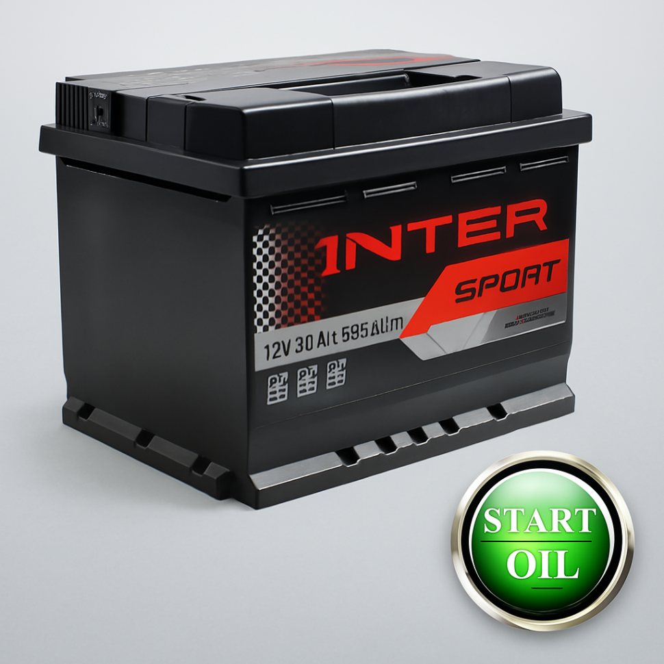 Мощнейший аккумулятор INTER Sport 225Ah полярность L+ - для автобусов