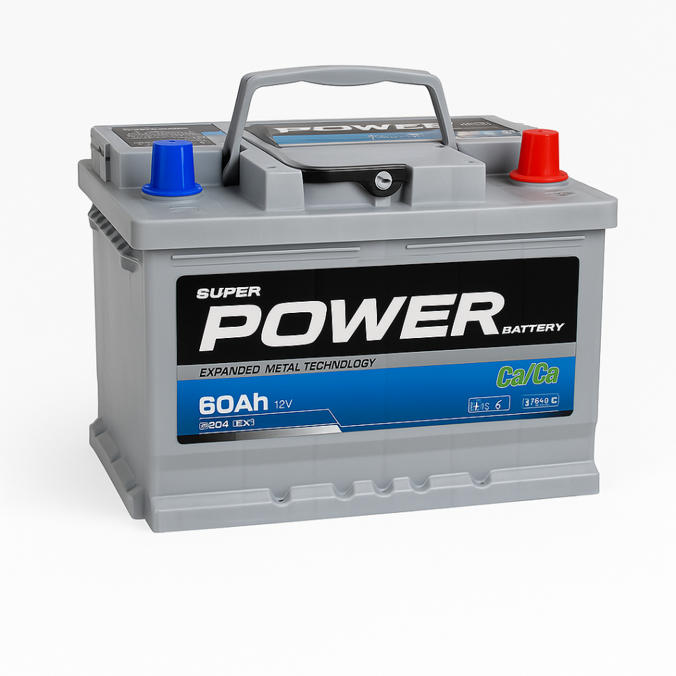 АКБ POWER MF Silver 60Ah R+ – надежный запуск зимой