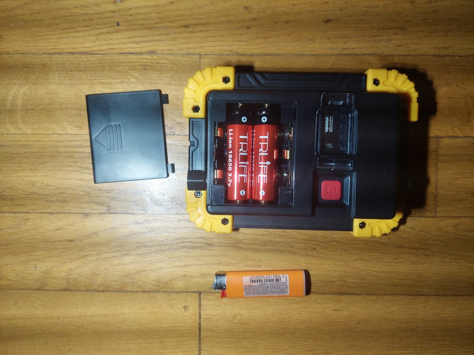 Светодиодный аккумуляторный прожектор PREMIUM VIDEX F2A 50W 5000K (VL-F2A-505)