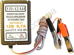 Зарядное устройство для мотоциклетного аккумулятора АИДАм УП-12