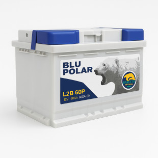 Батарея автомобильная BAREN Blu polar 60Ah полярность L+