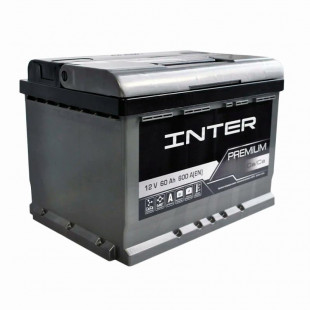Акция! INTER limited edition 60Ah 600A (L+) – улучшенная модель для зимы