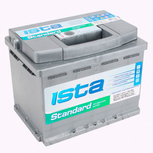 Акция! ISTA Standard 50Аh 420А (R+) – бюджетный вариант для города