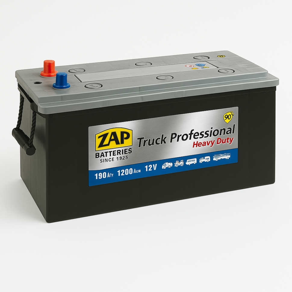 Автоаккумулятор ZAP Truck Freeway 190Ah L+ – максимальная мощность