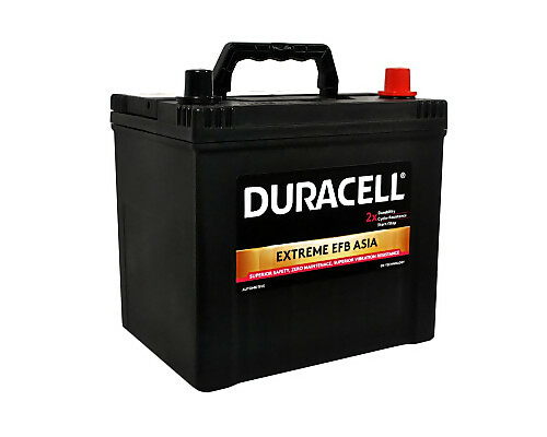 Акция! DURACELL Extreme EFB Asia 70Ah 680A (R+) – мощный АКБ для азиатского рынка